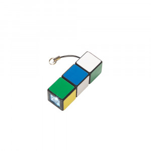 Rubik's Flashlight Keyring