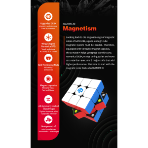 GAN 3x3x3 Magnetic cube - GAN356 M