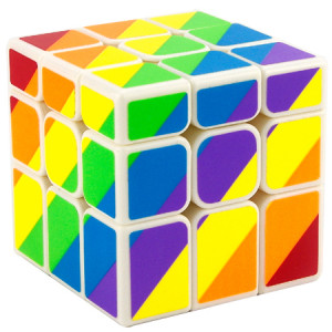 YongJun Unequal 3x3x3 Cube White