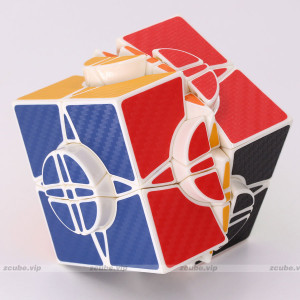 MoYu Puzzle Cube -Time Round (Carbon Fiber Stickers)