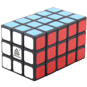WitEden Fully Functional 3x3x5 Cuboid Cube Black 