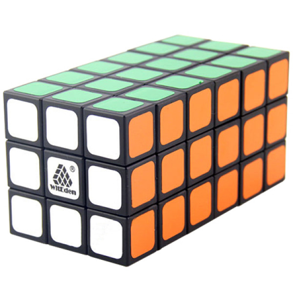 WitEden Fully Functional 3x3x6 Cuboid Cube Black