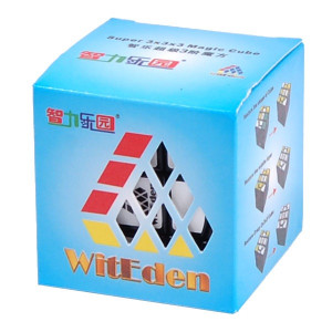 WitEden Super 3x3x3 Magic Cube Black