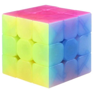 QiYi cube transparent Jelly colour series of 3x3